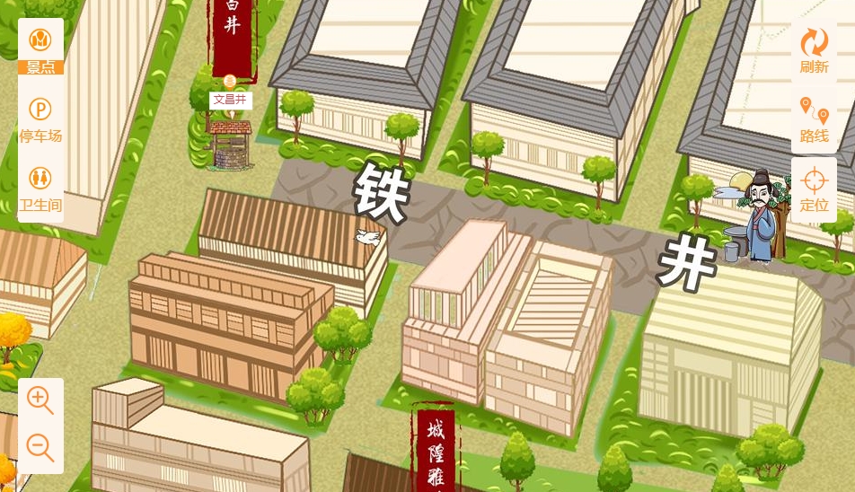 金溪智慧景区：手绘地图与语音导览的完美融合