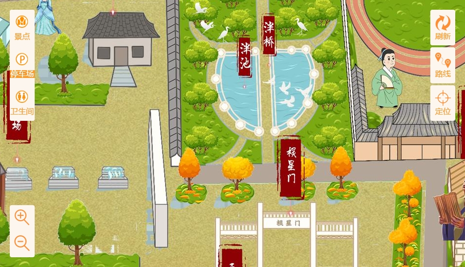 金溪手绘地图景区语音讲解导览系统：智慧景区建设的基石